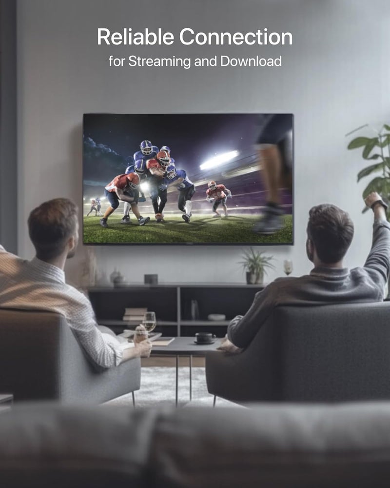 IOGIANT محول WiFi إلى Ethernet بسرعة 1200Mbps عالمي، يدعم وظيفة تعطيل WiFi الممتدة، جسر لاسلكي 2.4G/5G مع منفذ RJ45 للطابعة، التلفاز الذكي، مشغل Blu-Ray، بلاي ستيشن، DVR، إلخ. - Image 5
